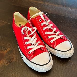 (Never Worn) Converse All Star Red Woman’s Shoes